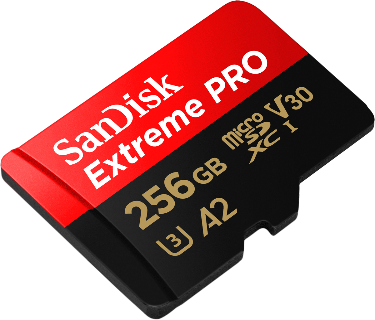 SanDisk 256GB Extreme Pro 170MB/s Micro SDXC Bild 01