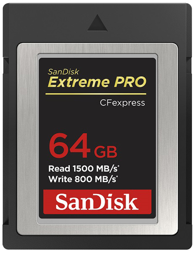 SanDisk 64GB CF Express Extreme Pro Bild 01