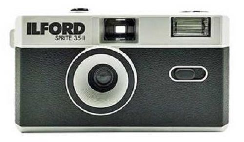 Ilford Sprite 35-II Kamera black&silver Bild 01