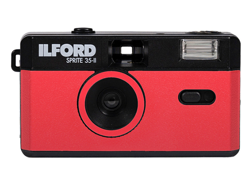 Ilford Sprite 35-II Kamera rot&schwarz Bild 01