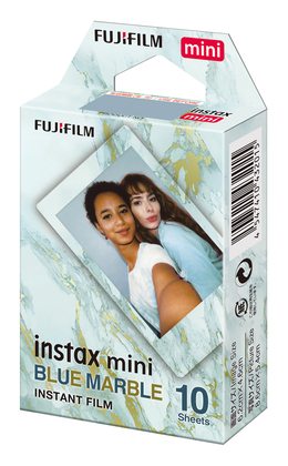 Fujifilm Instax mini blue marble Sofortbildfilm Bild 01