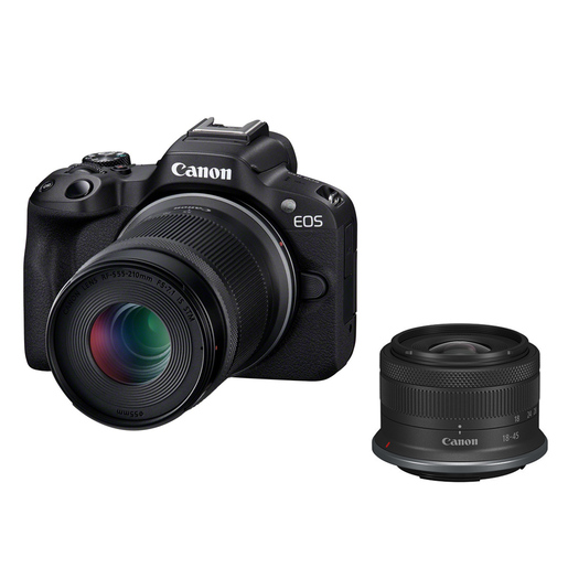 Canon EOS R50 + 18-45mm + 55-210mm Bild 01