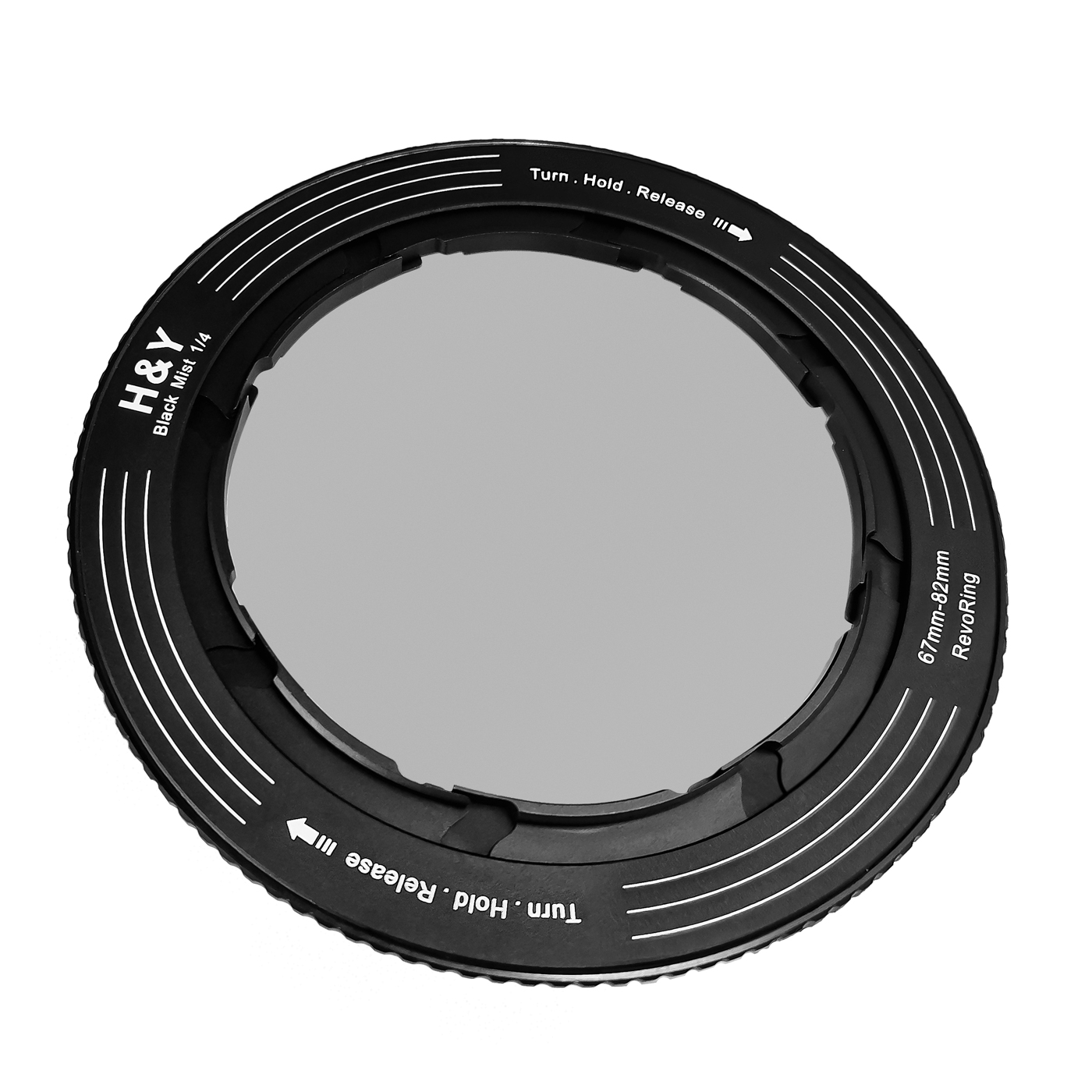 H&Y REVORING 67-82mm Black Mist 1/4 Filter Bild 01