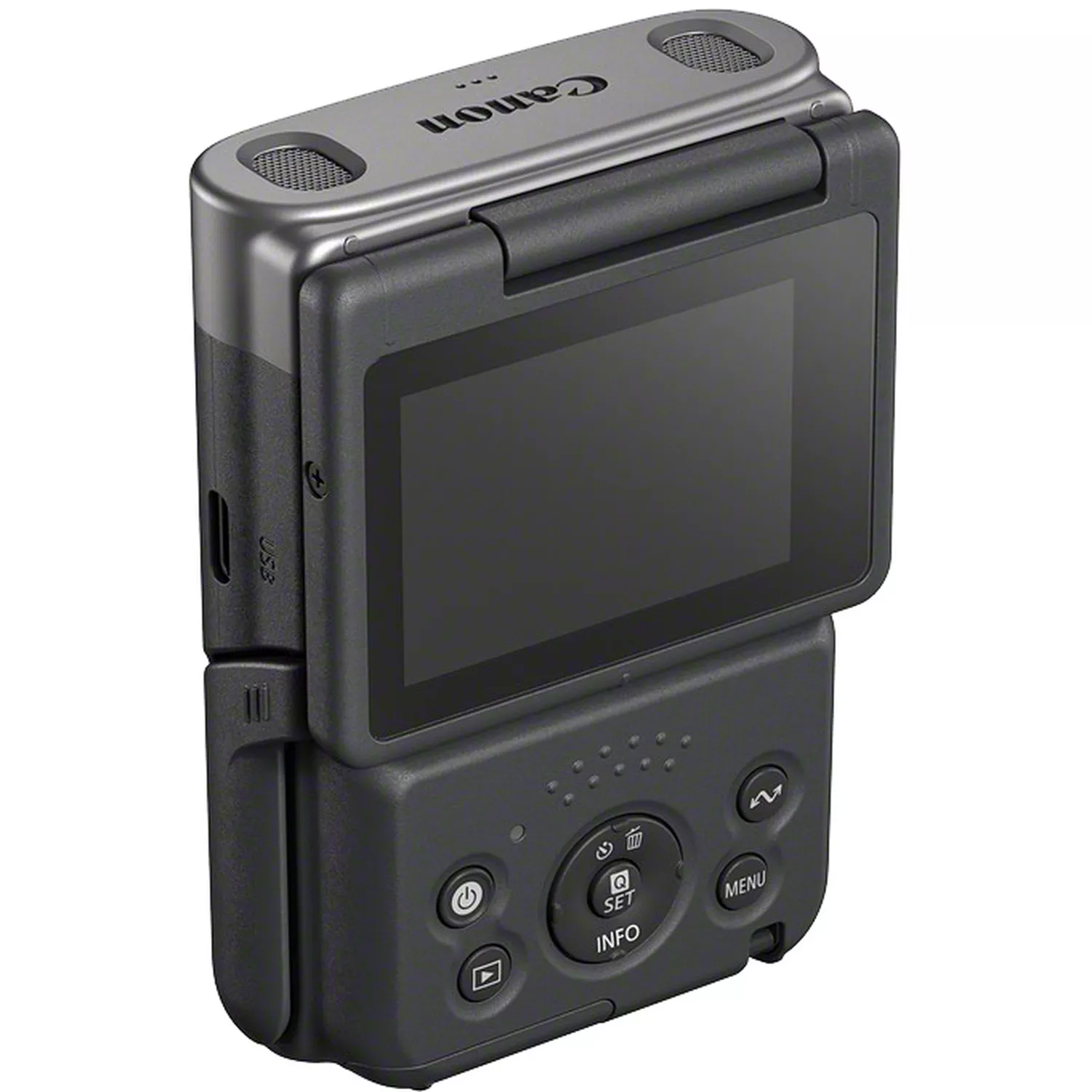 Canon PowerShot V10 Advanced Vlogging-Kit silber Bild 03