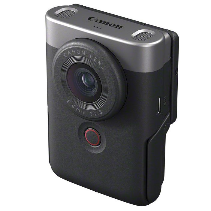 Canon PowerShot V10 Vlogging-Kit silber Bild 01